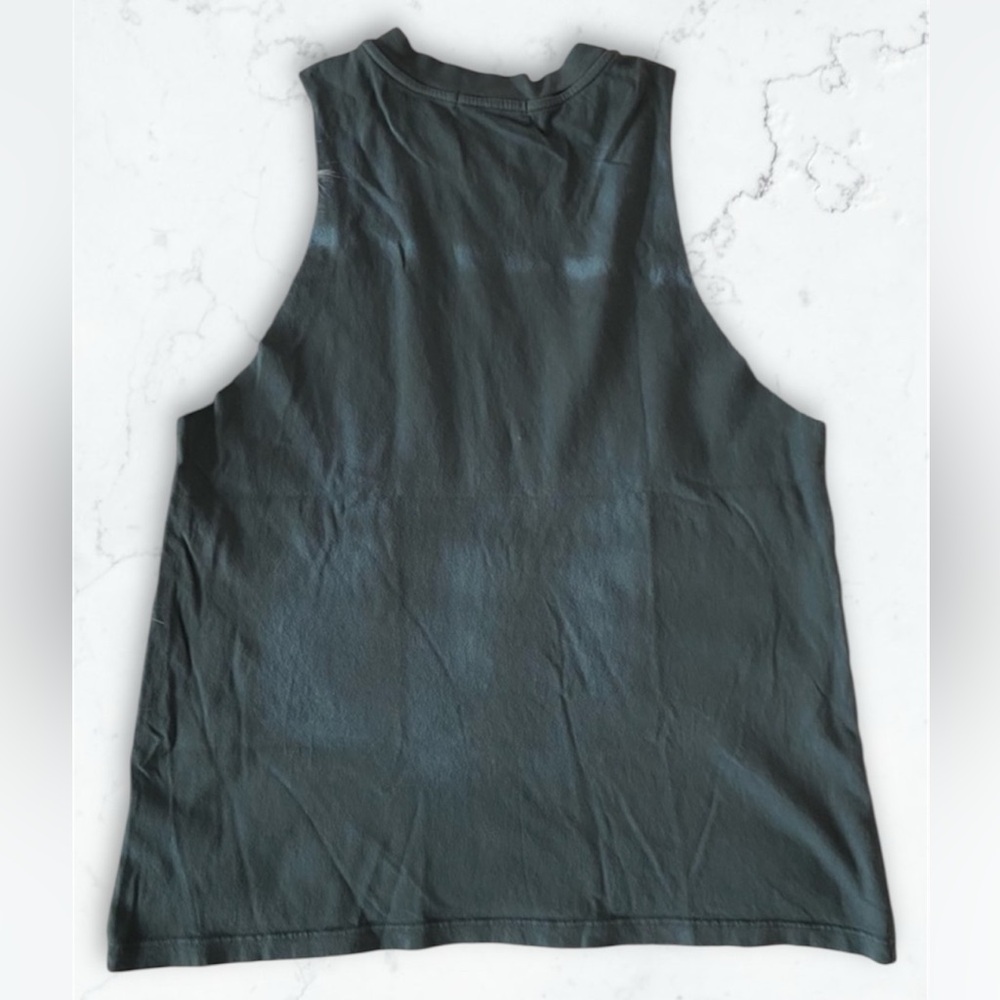 Daydreamer AC/DC Graphic Charcoal Muscle Tee - Picture 6 of 12